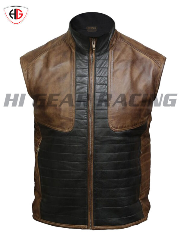 Hi Gear Racing Austin Leather Vest