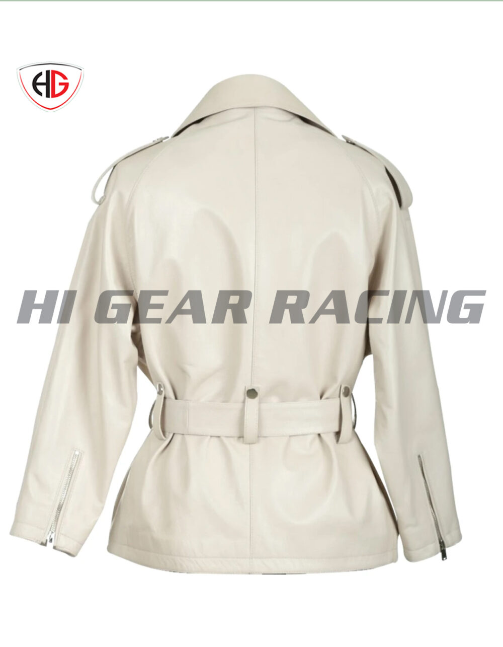 HG Biker Leather Jacket For Womans - Image 2