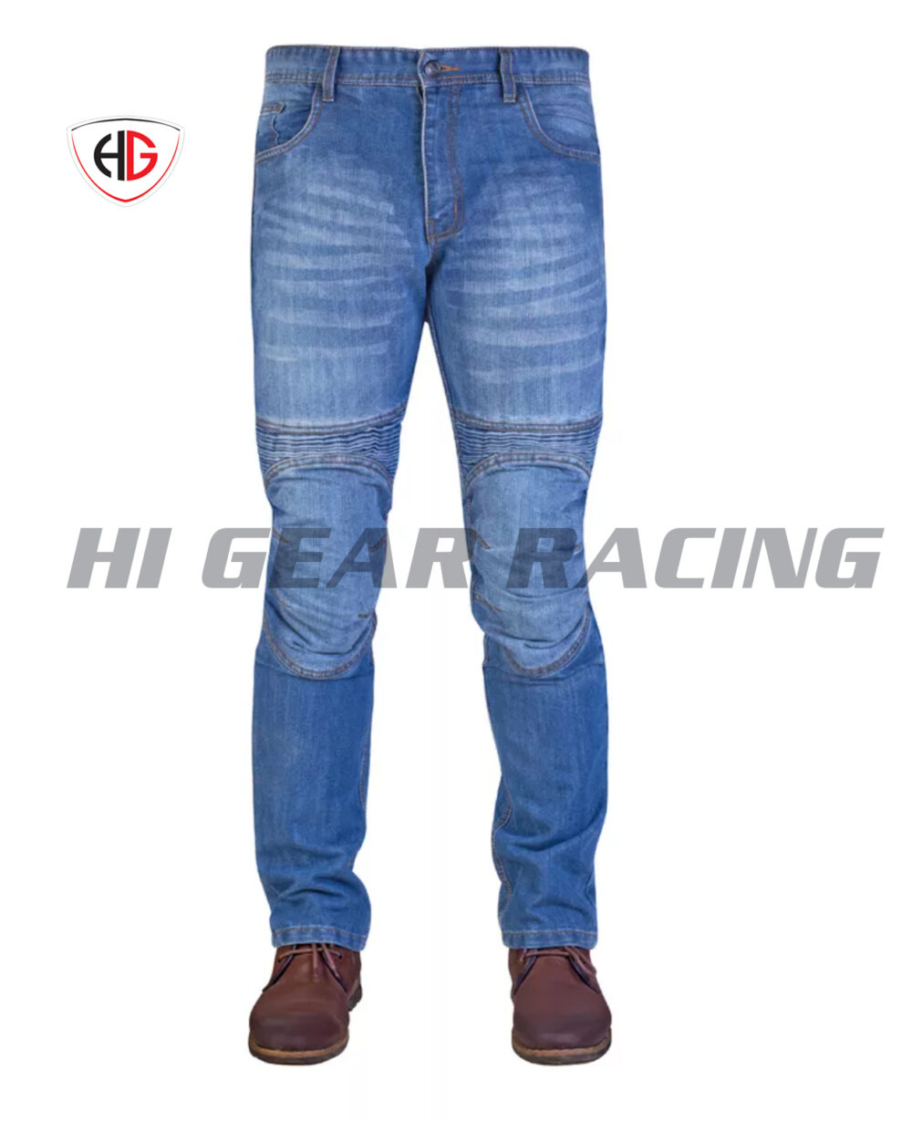 Mens Armoured Motorcycle Jeans Motorbike Pant Denim