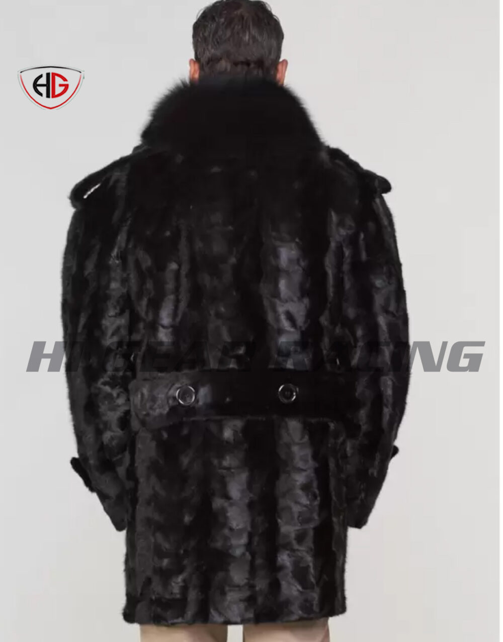 Men's Mink Fur Coat | Mink Coat Men's - Image 2