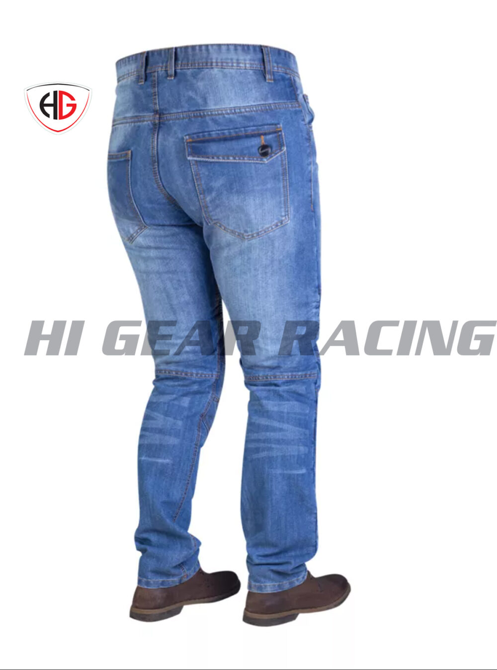 Mens Armoured Motorcycle Jeans Motorbike Pant Denim - Image 2