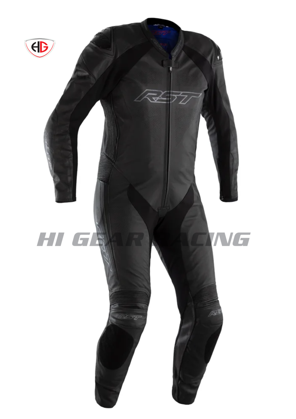 RST Podium Airbag Leather Suit Black