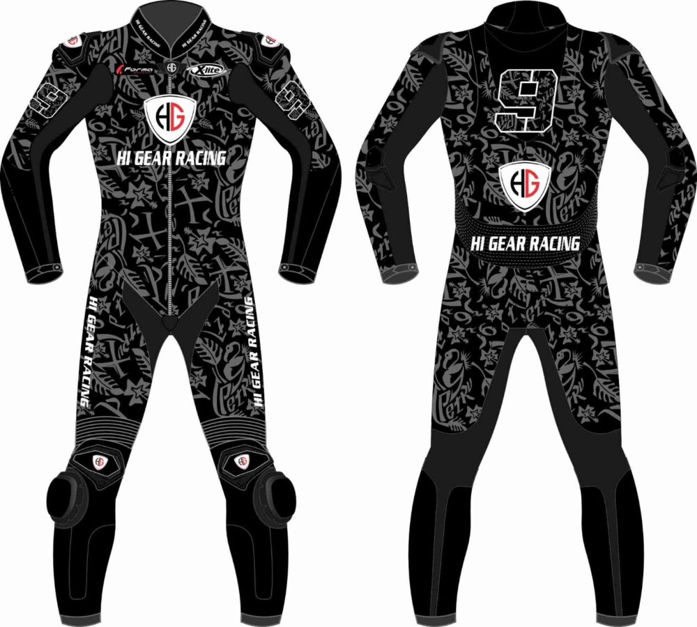 HG Racing-202509 Bikers Leather Racing Suit