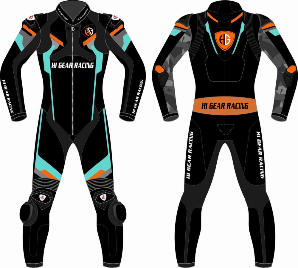 HG Racing-202513 Bikers Leather Racing Suit