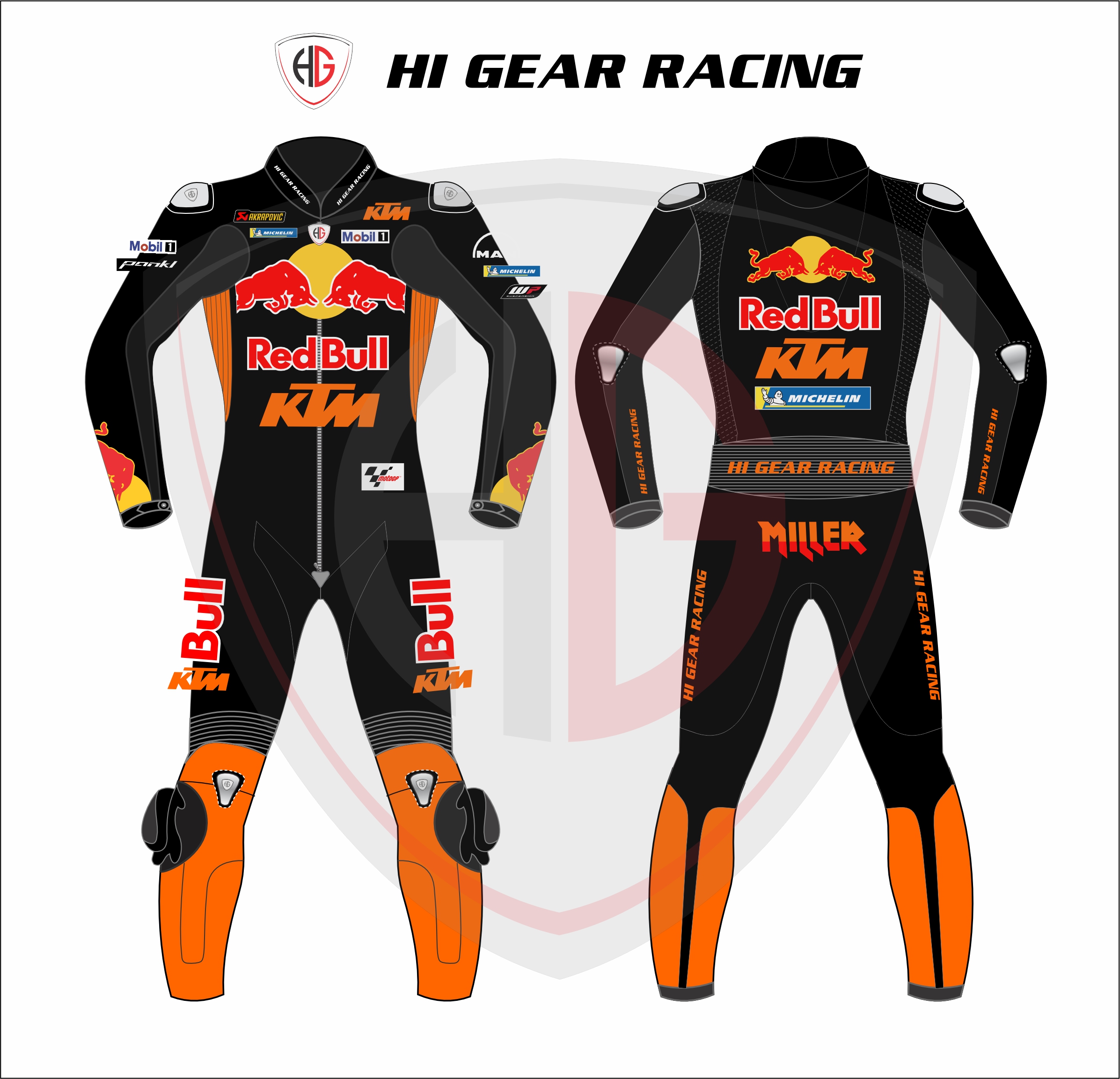 Jack Miller Redbull KTM 2024 Race Suit