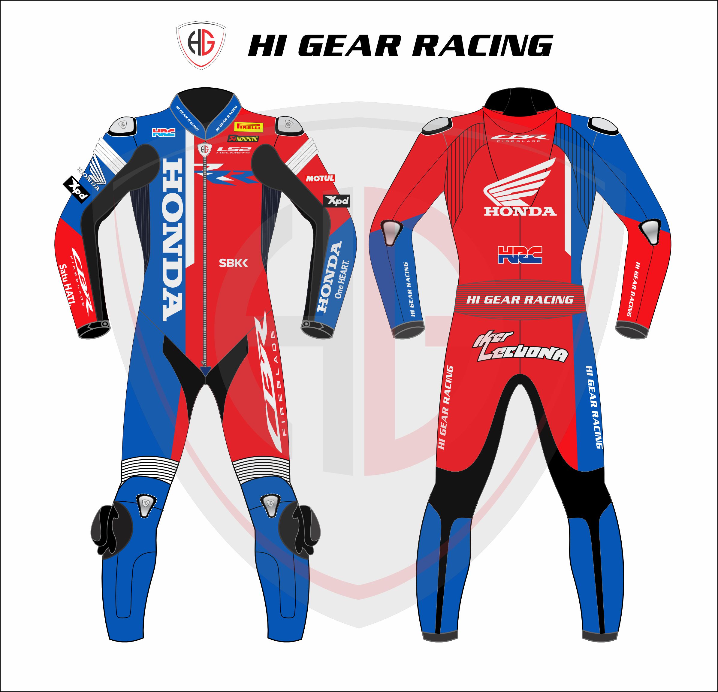 HONDA MOTO SUIT IKER LECUONA SBK 2025
