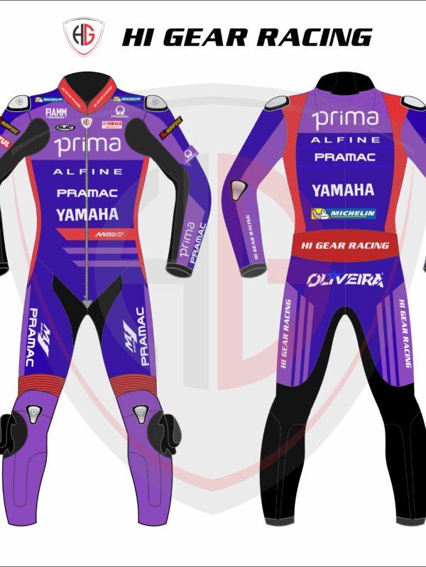 YAMAHA RACE LEATHERS MIGUEL OLIVEIRA MOTOGP 2025